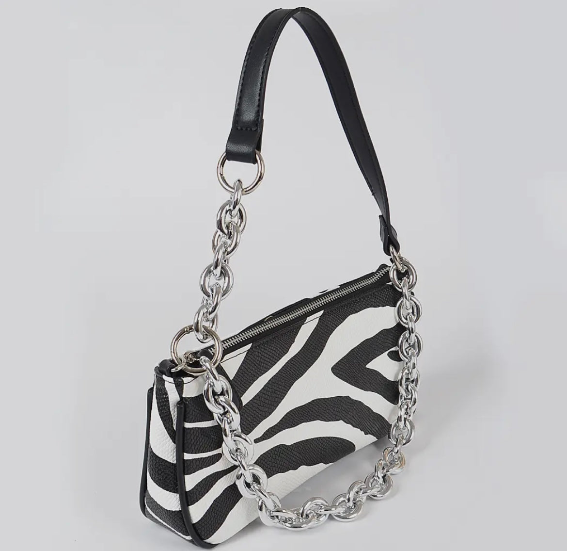 Zebra Print Clutch