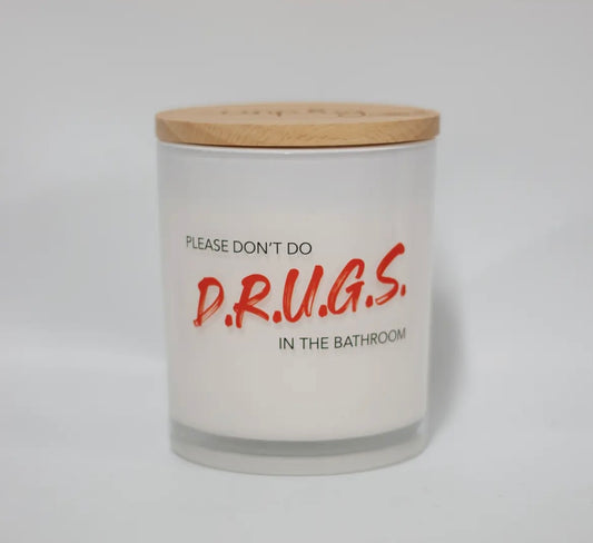 Please Don’t Do Drugs Candle