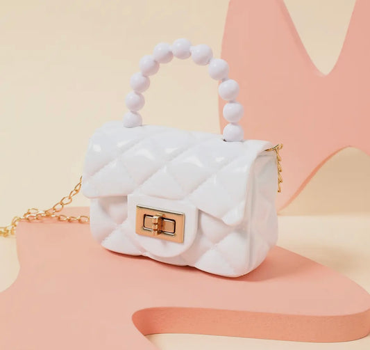 White Toddler Purse