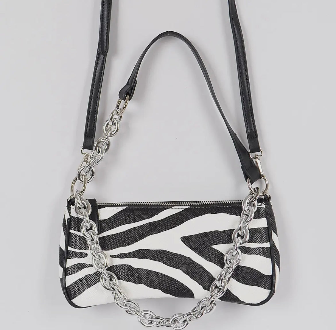 Zebra Print Clutch