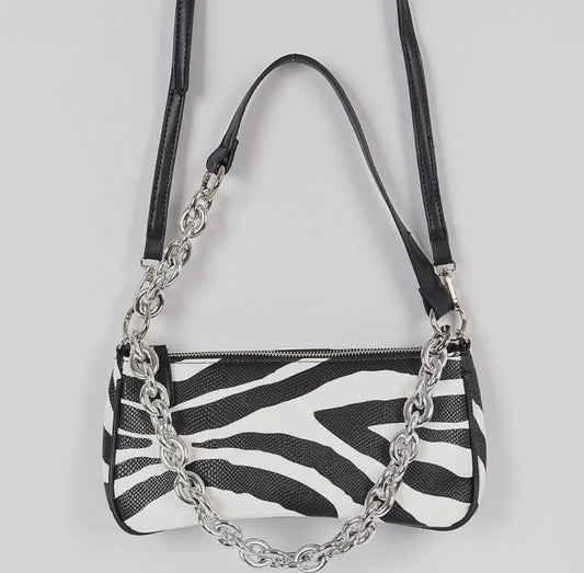 Zebra Print Clutch